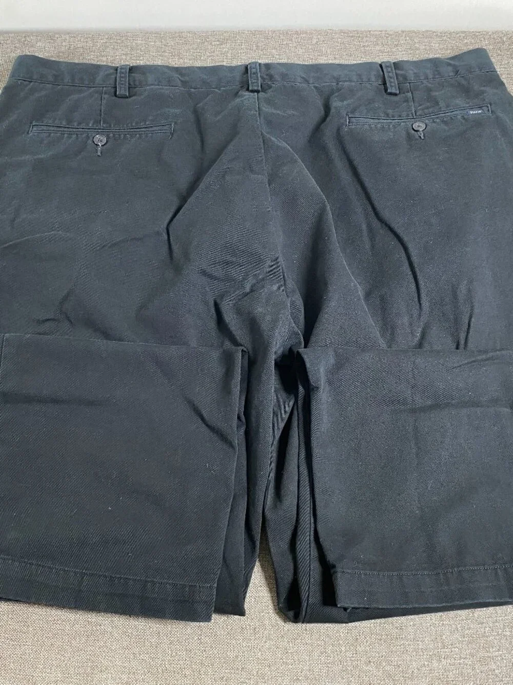Polo Ralph Lauren Classic Fit Chino Pants Men's 44B x 30 Mid Rise Black Casual